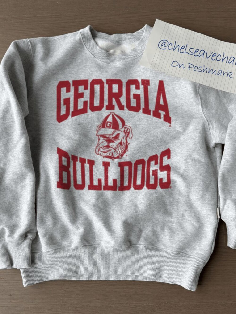 Vintage 90s University of Georgia Bulldogs Sweatshirt, NCAA Georgia Bulldogs Tee